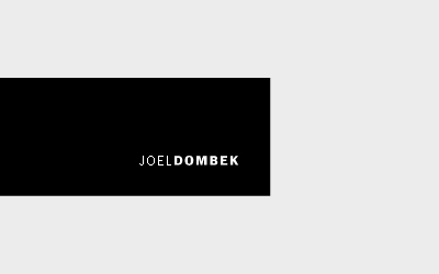Joel Dombek Personal Logo